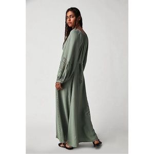- Free People Southwest Lace Maxi Dress Size M